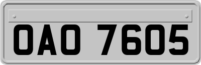 OAO7605