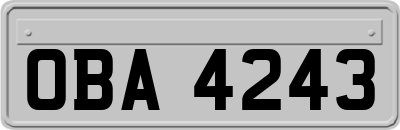 OBA4243