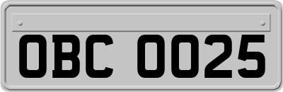 OBC0025