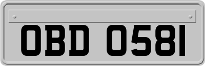 OBD0581