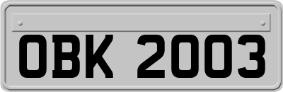OBK2003