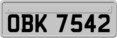 OBK7542