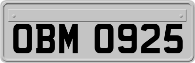 OBM0925