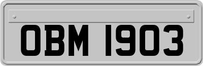 OBM1903