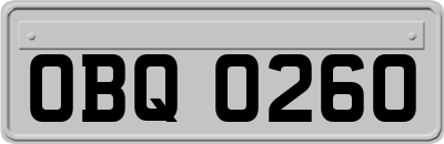 OBQ0260