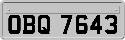 OBQ7643