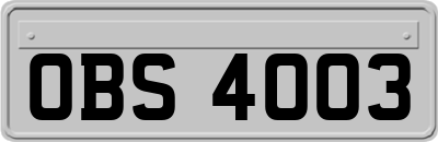 OBS4003