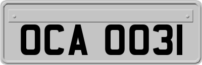 OCA0031