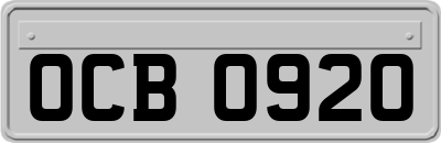 OCB0920