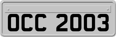 OCC2003