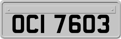 OCI7603