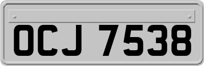 OCJ7538