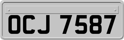 OCJ7587