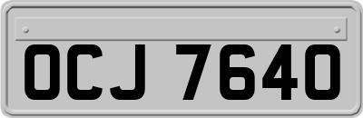 OCJ7640