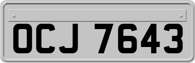 OCJ7643