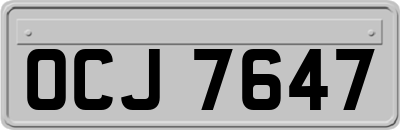 OCJ7647