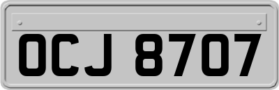 OCJ8707