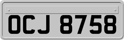 OCJ8758