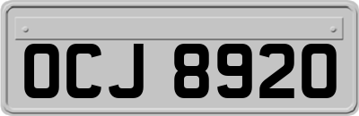 OCJ8920