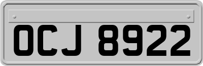 OCJ8922