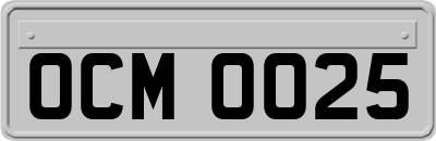 OCM0025