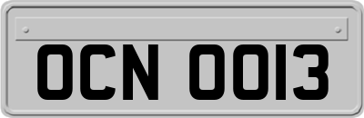 OCN0013