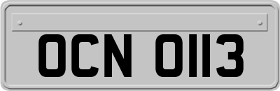 OCN0113