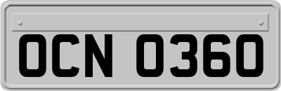 OCN0360