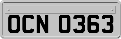 OCN0363