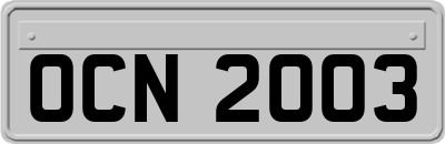 OCN2003