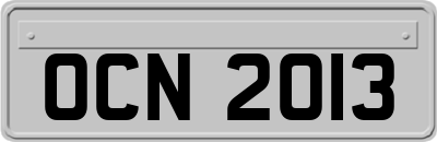 OCN2013