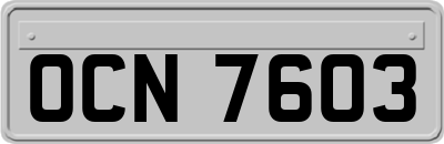 OCN7603