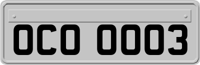 OCO0003
