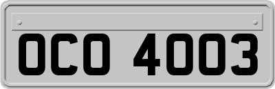 OCO4003