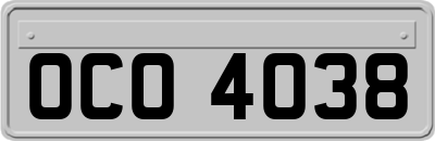 OCO4038