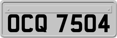 OCQ7504