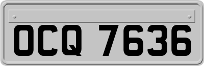 OCQ7636