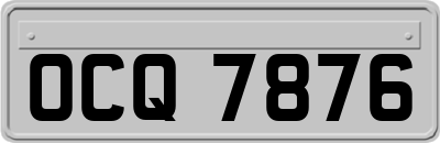 OCQ7876