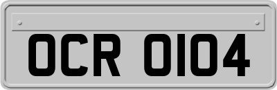 OCR0104