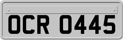 OCR0445