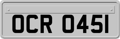 OCR0451