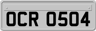 OCR0504