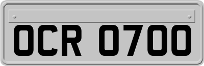 OCR0700