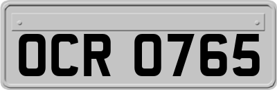 OCR0765