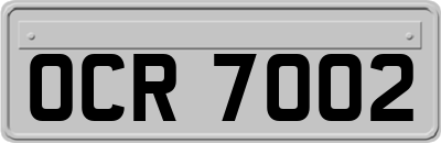 OCR7002