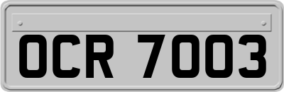 OCR7003