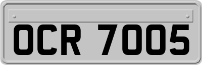 OCR7005