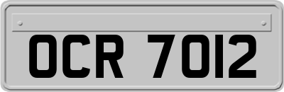 OCR7012