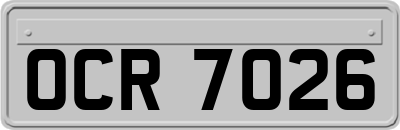OCR7026