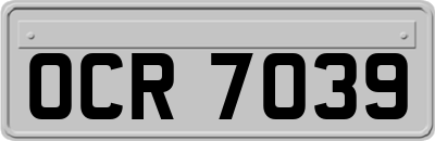 OCR7039